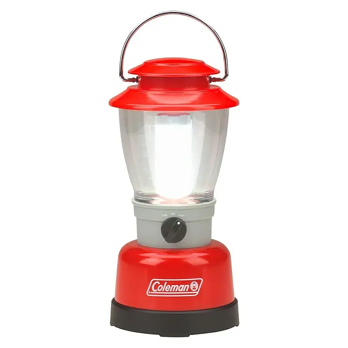 Coleman Linterna portátil LED Clásica CPX-6 - Altura: 25,6 cm, Rojo - Vista frontal