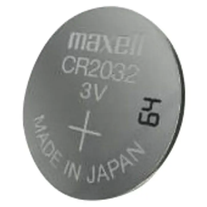 Pila de botón Maxwell - 3 V, 1 ud. - Vista frontal