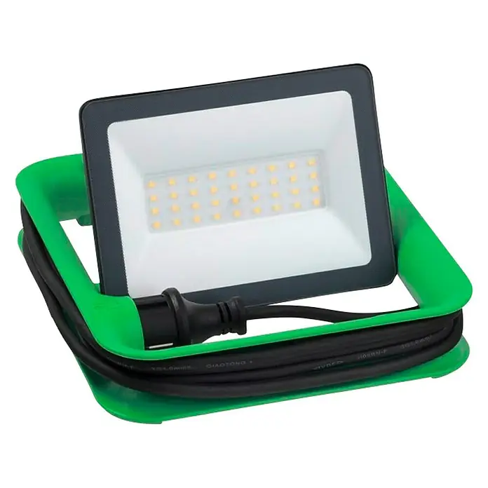 Schneider Electric Proyector LED - 30 W, L x An x Al: 4,8 x 26 x 24 cm, Blanco neutro - Vista angular