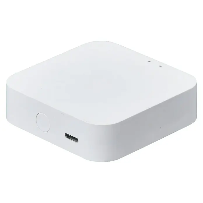 Lutec Conector de red - L x An x Al: 1,6 x 6 x 6 cm - Vista angular
