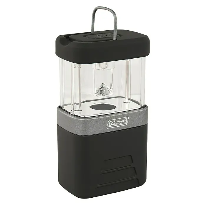 Coleman Linterna portátil LED pack-away - Negro, Altura: 12,5 cm, IPX4 - Vista angular
