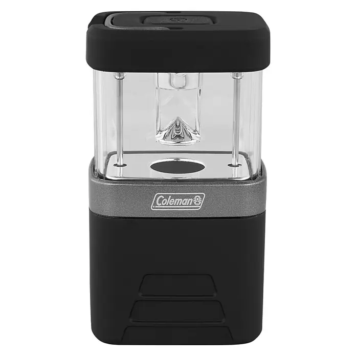 Coleman Linterna portátil LED pack-away - Negro, Altura: 12,5 cm, IPX4 - Vista frontal