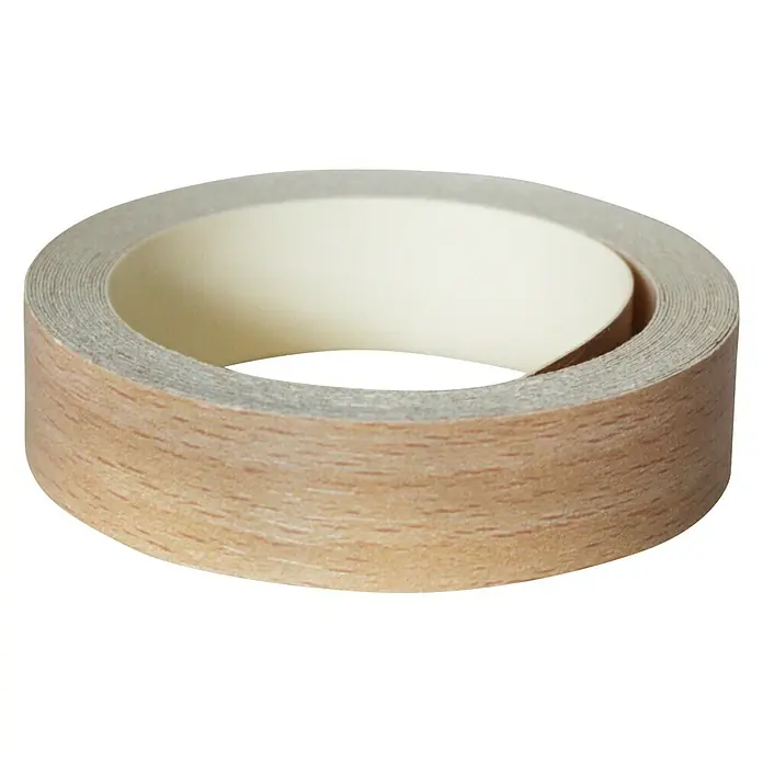Kantoflex Umleimer - Buche Hell, 5 m x 19 mm - Vorderansicht