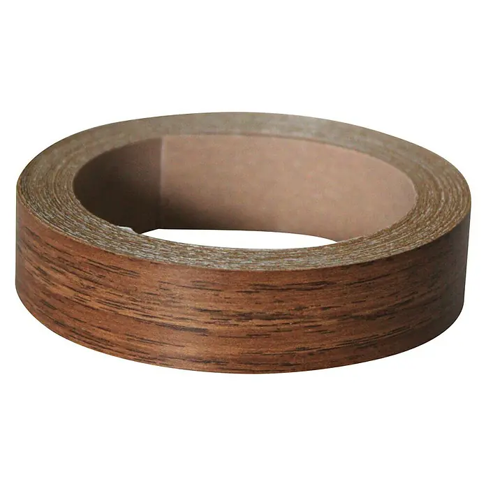 Kantoflex Umleimer - Nussbaum, 5 m x 19 mm - Vorderansicht