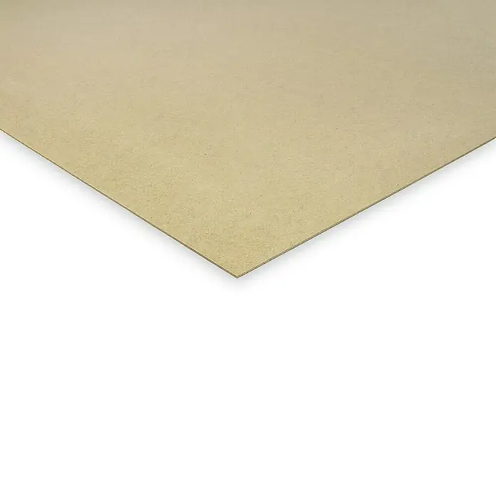 Hartfaserplatte Biofaser - Natur, Max. Zuschnittsmaß: 2.820 x 2.070 mm, Stärke: 4 mm - Detailaufnahme
