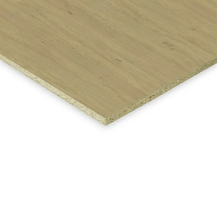 Spanplatte - Eiche astig, L x B x S: 280 cm x 207 cm x 19 mm - Detailaufnahme