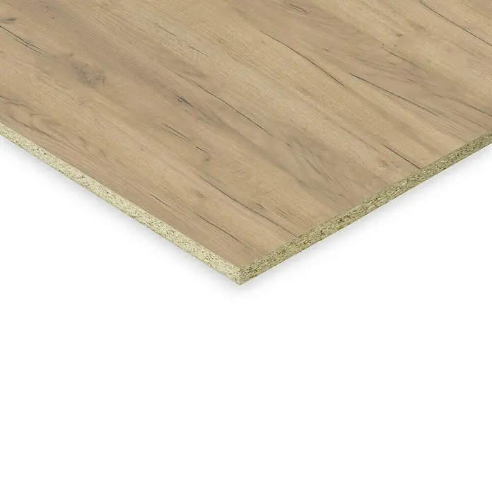 Spanplatte - Risseiche, L x B x S: 280 cm x 207 cm x 19 mm - Detailaufnahme