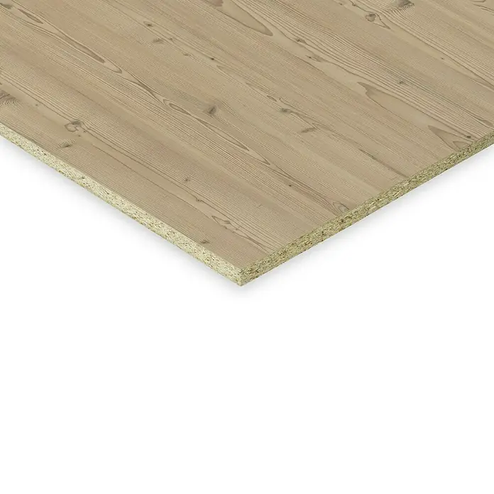 Spanplatte - Lärche Natur, L x B x S: 280 cm x 207 cm x 19 mm - Detailaufnahme