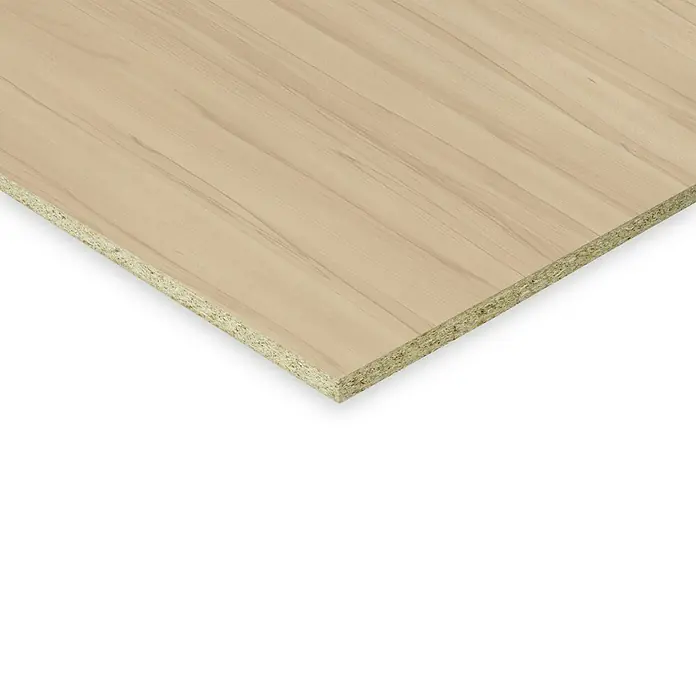 Spanplatte - Kernbuche, L x B x S: 280 cm x 207 cm x 19 mm - Detailaufnahme