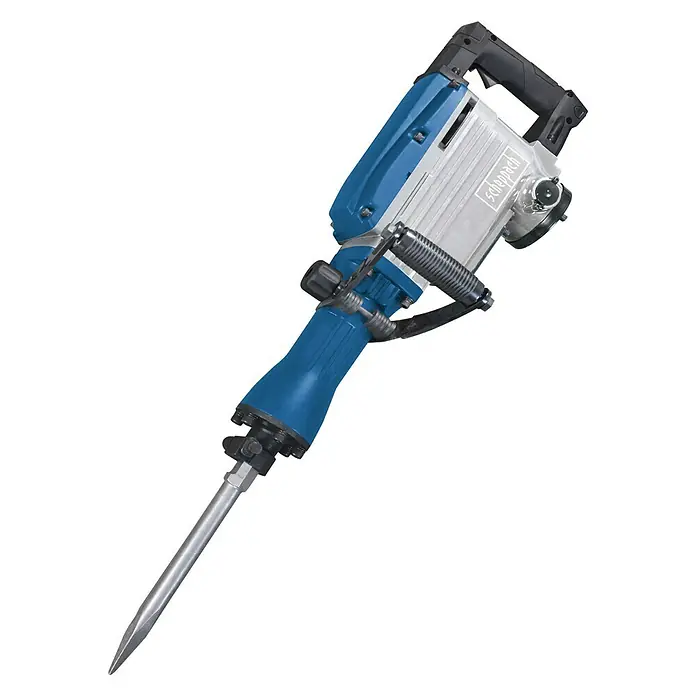 Scheppach Abbruchhammer AB 1600 - Einzelschlagstärke: 50 J, Schlagzahl: 1.500 /min, 1.600 W, Hammerwerk: Pneumatisch - Diagonale Ansicht