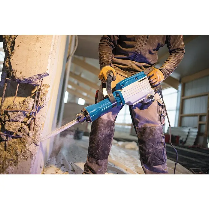 Scheppach Abbruchhammer AB 1600 - Einzelschlagstärke: 50 J, Schlagzahl: 1.500 /min, 1.600 W, Hammerwerk: Pneumatisch - Anwendungsbeispiel