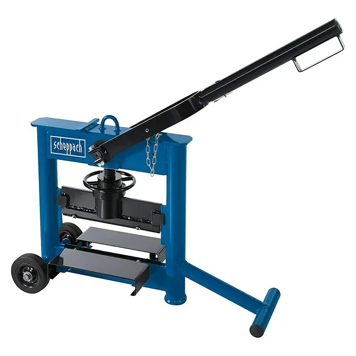 Scheppach Steintrenner HSC 130 - Schnittlänge: Max. 330 mm, Schnitthöhe: Max. 140 mm - Diagonale Ansicht