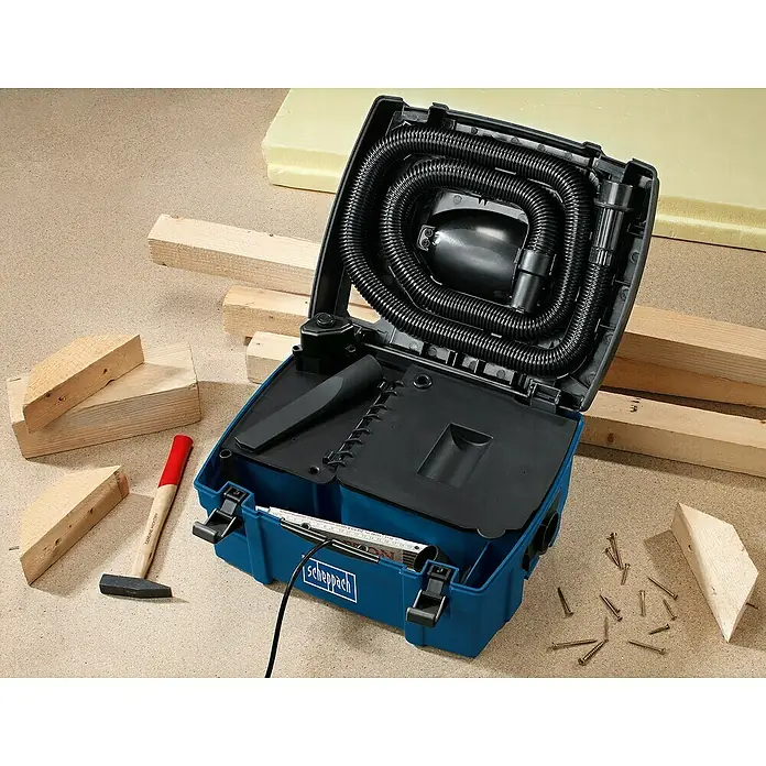 Scheppach Absauganlage HD2P - Max. Luftleistung: 120 m³/h, Füllmenge: 5 l, 1.250 W - Stimmungsaufnahme