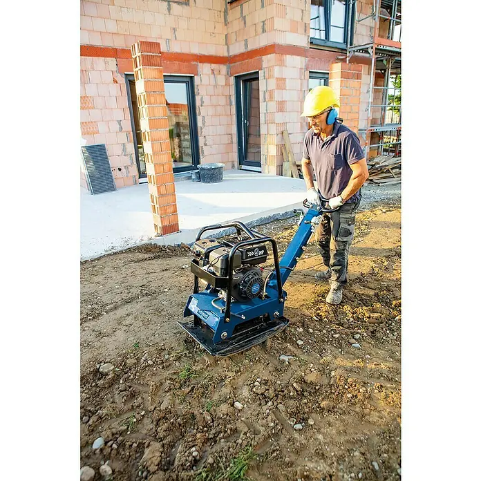 Scheppach Vibracijska plošča [SI] HP 3000 S - 30,5 kN, 6,6 kW - Primer uporabe