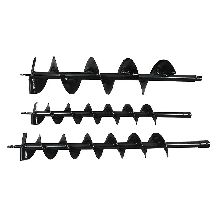 Scheppach Erdbohrer EB 1700 - Durchmesser Bohrer: 100/150/200 mm, Drehzahl Bohrer: 0 - 310 U/min - Linke Seitenansicht
