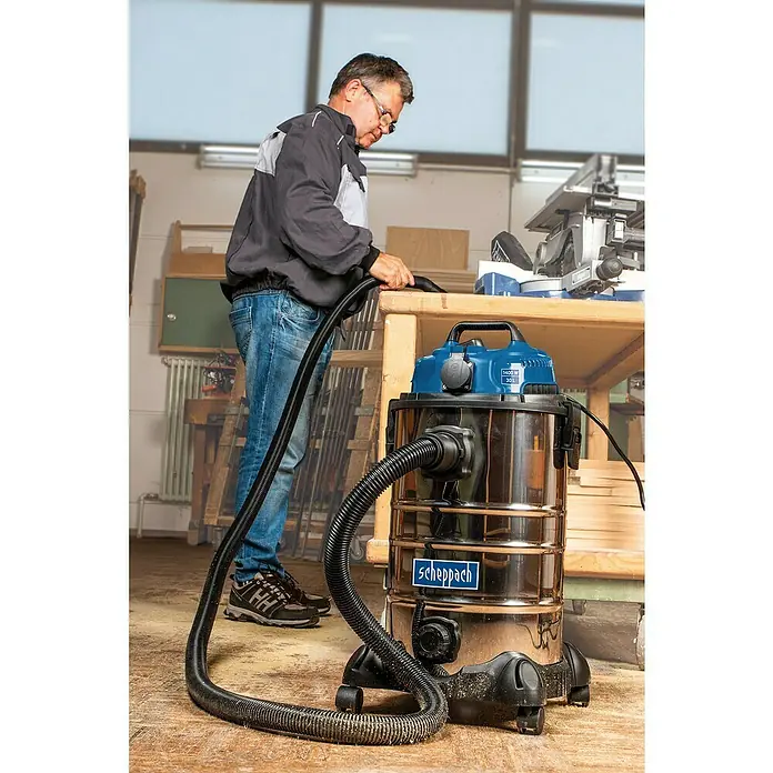 Scheppach Nass-Trockensauger ASP30-ES - 1.400 W, Behältervolumen: 30 l - Anwendungsbeispiel