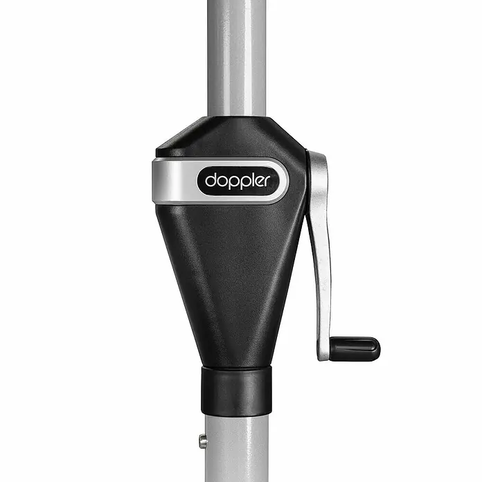 Doppler Active Suncobran s automatskim zatvaranjem - Antracit, Promjer: 210 cm - Detaljan prikaz