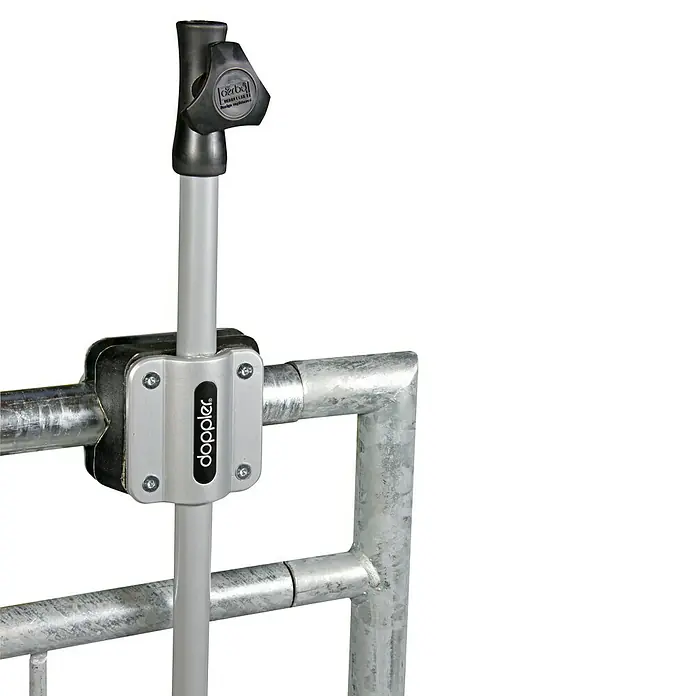 Doppler Balkonklammer Vario - Für Rohrdurchmesser: 22 mm - 32 mm - Detailaufnahme