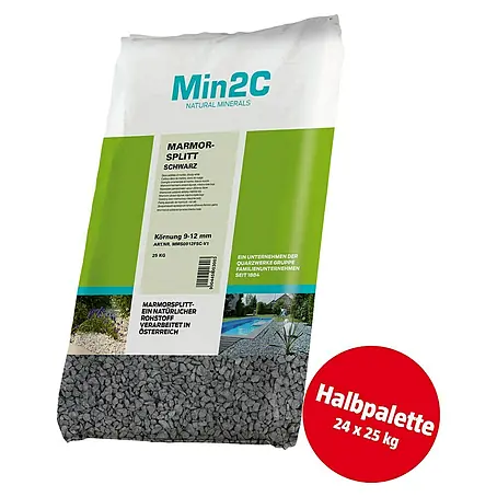 Min2C  Marmorsplitt Schwarz