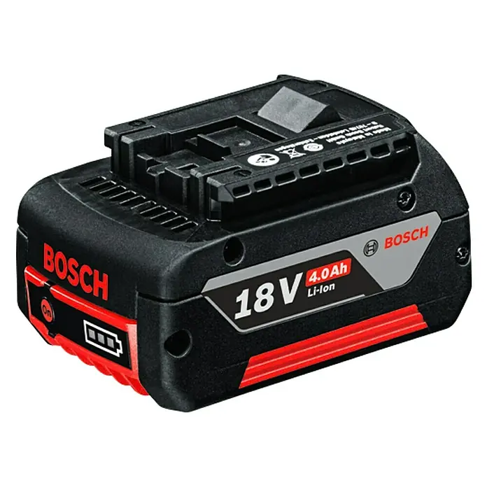 Bosch Professional Akku-Schlagbohrschrauber GSB 18V-28 - 18 V, 2 Akkus, 2 Ah - 4 Ah, Leerlaufdrehzahl: 1.900 U/min, Zubehör: 82 -tlg. - Diagonale Ansicht