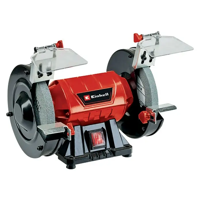 Einhell Esmeriladora TC-BG 150 - 150 W, Diámetro muela abrasiva: 150 mm - Vista angular