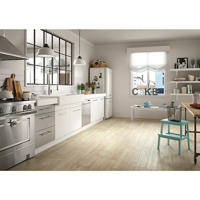 Esterno 20 T by Palazzo Terrassenfliese Harmonie - 40 x 120 x 2 cm, Fichte, Matt - Stimmungsaufnahme