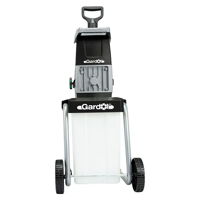 Gardol Elektro-Leisehäcksler GLH-S-28FB - 2.800 W, Max. Astdurchschnitt: 4,5 cm - Vorderansicht