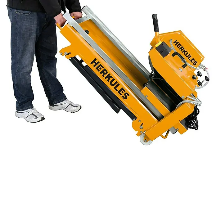 Herkules Steintrennmaschine HFS 3500 Pro - 2.000 W, Durchmesser Scheibe: 350 mm, Schnitthöhe: 110 mm bei 90° - Anwendungsbeispiel