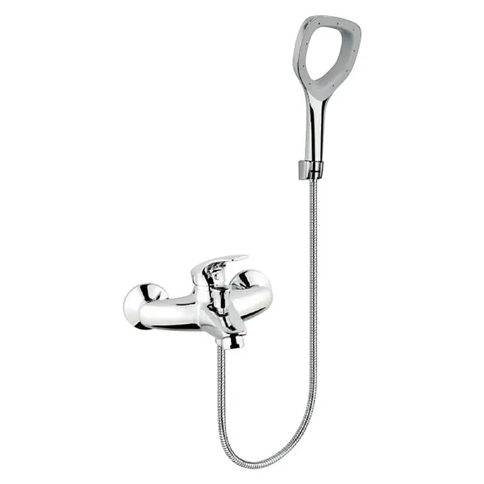 Novaservis Slavina za kadu Metalia Eco + - Krom, Mjed, ½″ - Dijagonalni pogled