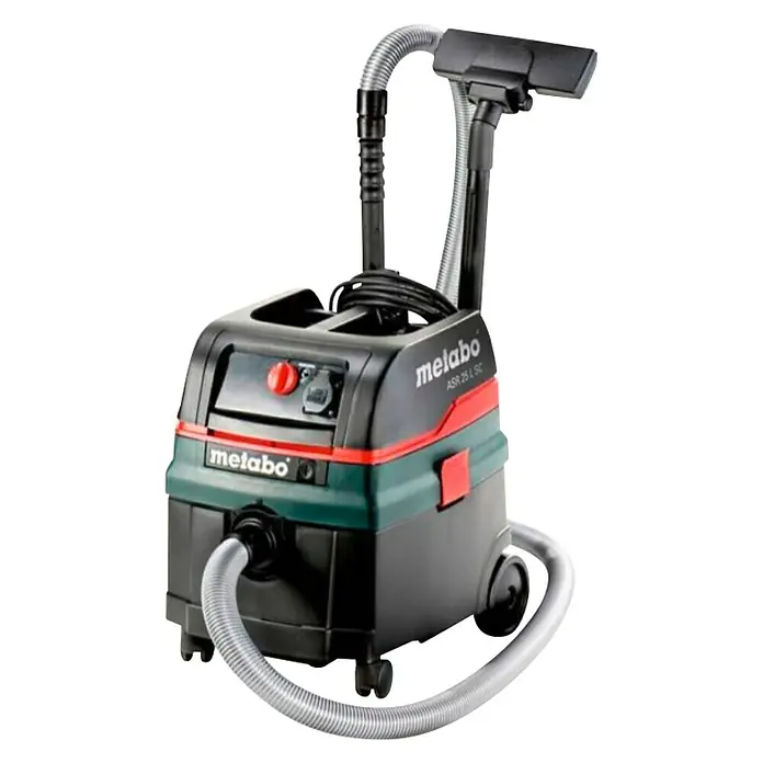 Metabo Usisivač za mokro i suho usisavanje - 1.400 W, 25 l, 4.380 l/min - Dijagonalni pogled