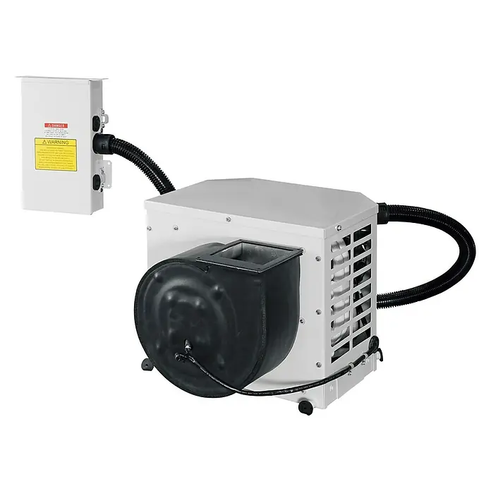 HTW Aire acondicionado para Barcos-Yates - 840 W, L x An x Al: 45,7 x 32,4 x 41 cm - Vista angular