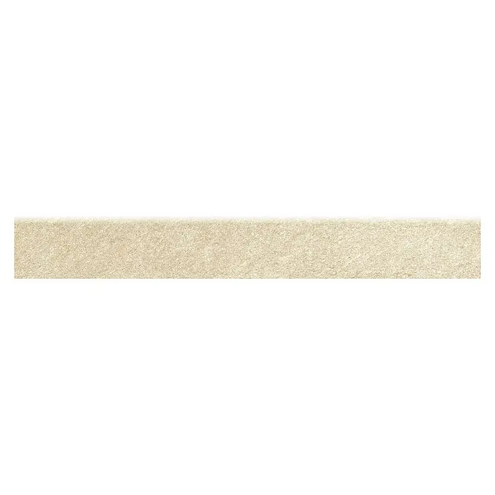 Zócalo cerámico Apuan - 8 x 60 cm, Beige - Vista frontal