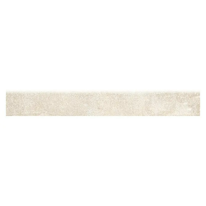 Zócalo cerámico Alter - 8 x 60 cm, Beige - Vista frontal