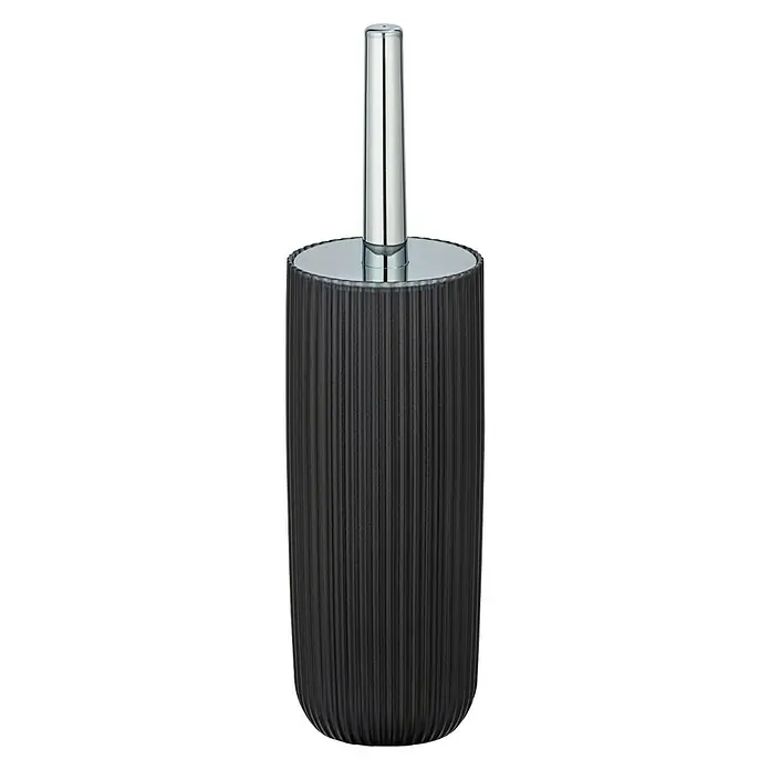 Wenko Agropoli Escobillero de suelo - Plástico, Negro - Vista frontal