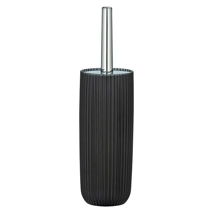 Wenko Agropoli Escobillero de suelo - Plástico, Negro - Vista frontal