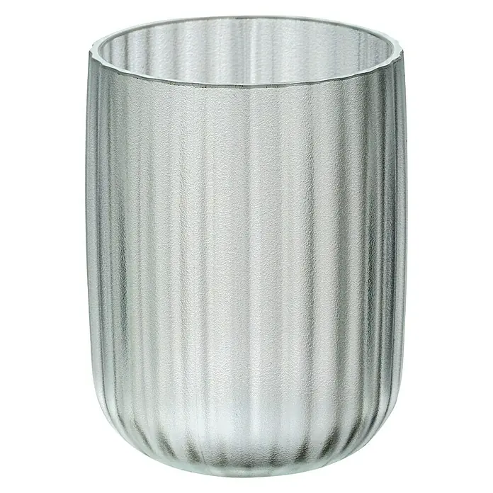 Wenko Agropoli Vaso de encimera - Plástico, Blanco - Vista frontal