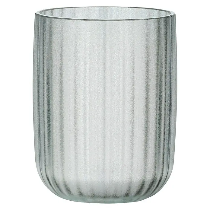 Wenko Agropoli Vaso de encimera - Plástico, Blanco - Vista frontal