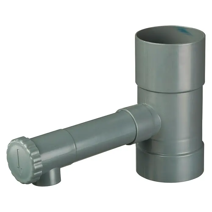 Nature Regentonset /  Regentonvulautomaat - Geschikt voor: Comfortabel water tappen, Grijs - Diagonaal zicht