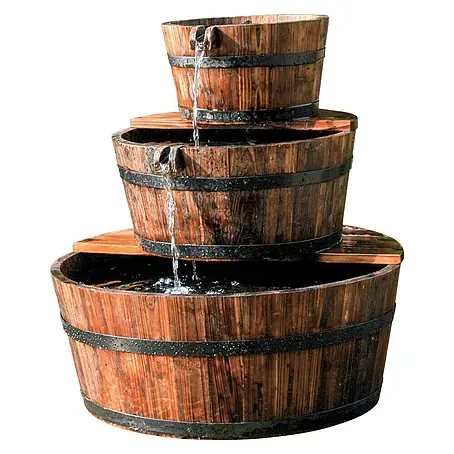Ubbink AcquaArte Houten waterornament