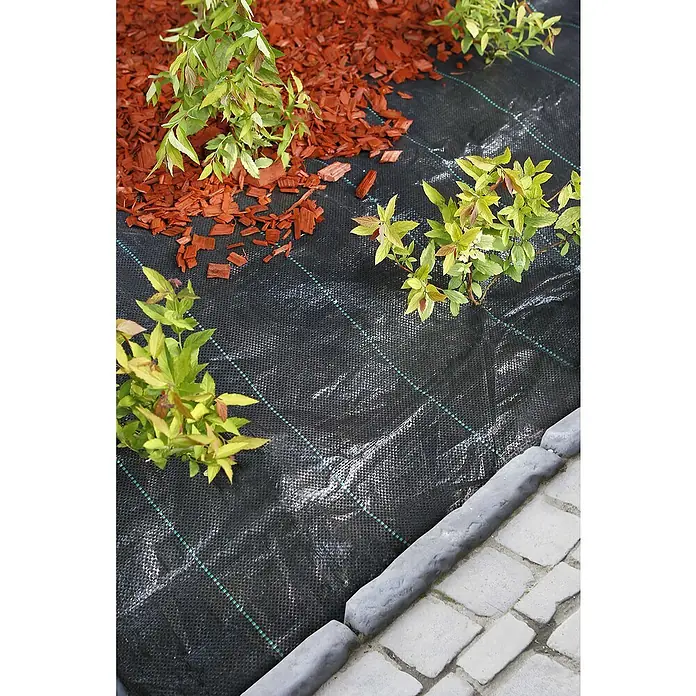 Nature Anti-worteldoek - 1 x 10 m, Zwart - Sfeeropname
