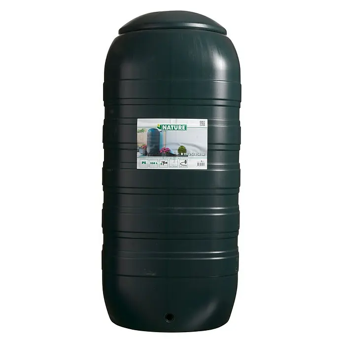 Nature Regenton - Groen, 250 l - Vooraanzicht