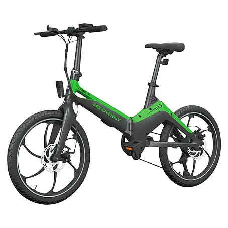 Električni bicikl MS ENERGY e-bike i10 black green