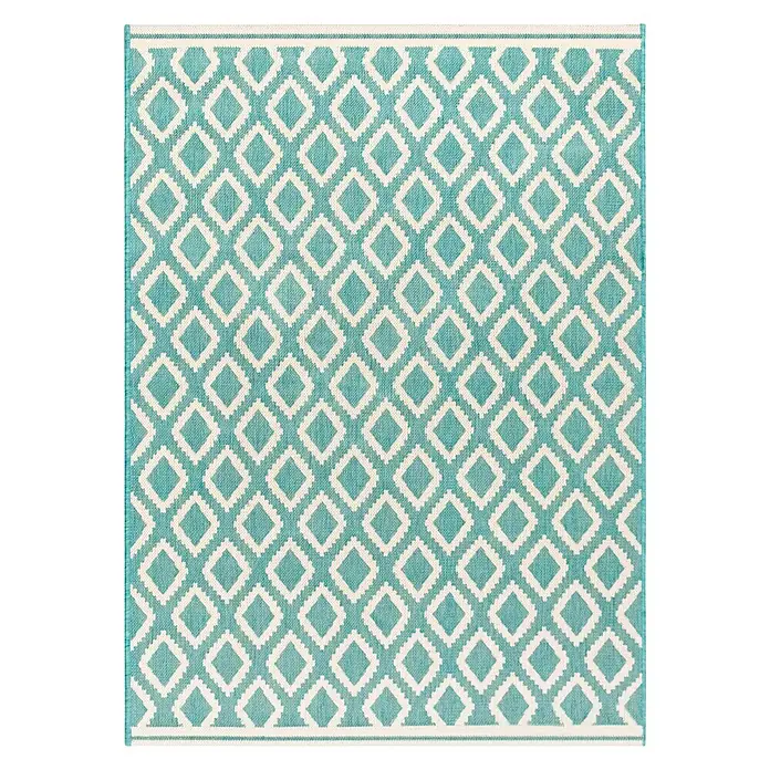 Alfombra Sun Diamond - Mint, 170 x 120 cm, 100% Polipropileno - Vista superior