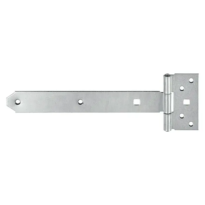 Stabilit Bisagra en T - Medidas cinta: 300 x 38 mm, Zincado - Vista angular