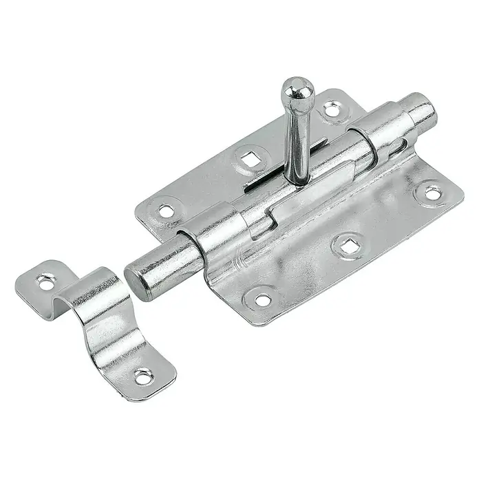Stabilit Bolzenschließriegel - L x B: 150 x 66 mm, Verzinkt - Diagonale Ansicht