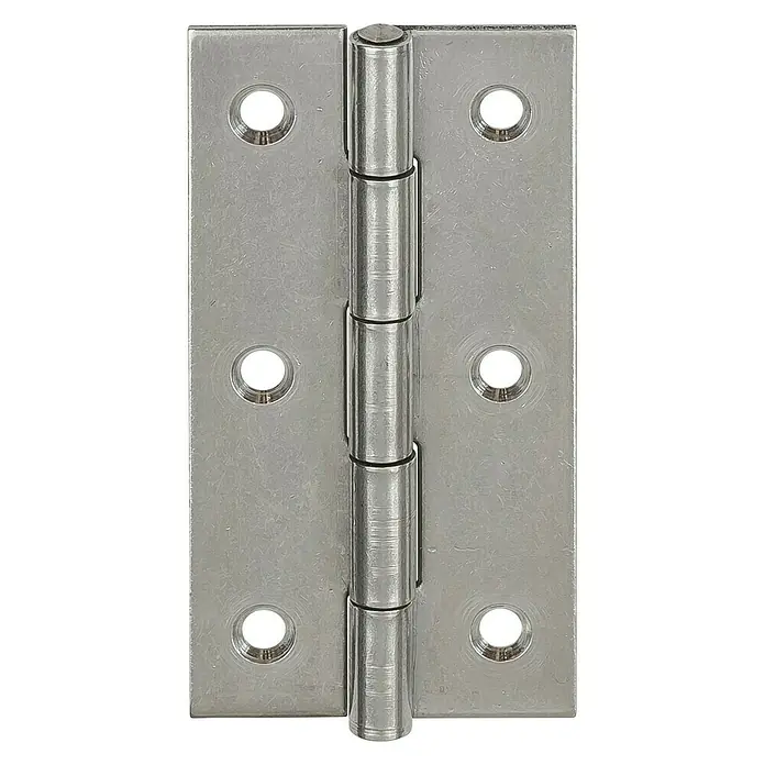 Stabilit Bisagra - 60 x 34 mm, Acero inoxidable - Vista frontal
