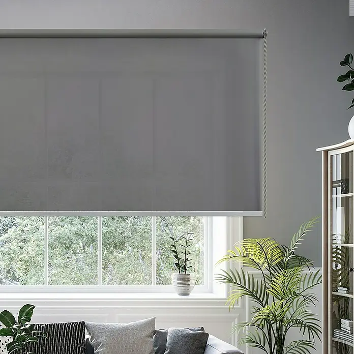 Estor enrollable Calm - An x Al: 180 x 250 cm, Koala - Foto ambiente