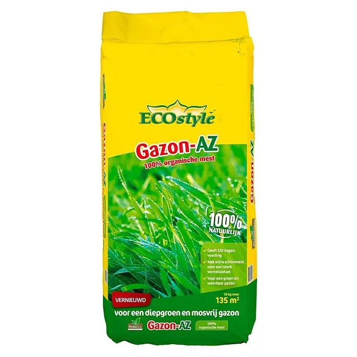ECOstyle Gazonmest Gazon-AZ - 10 kg - Vooraanzicht