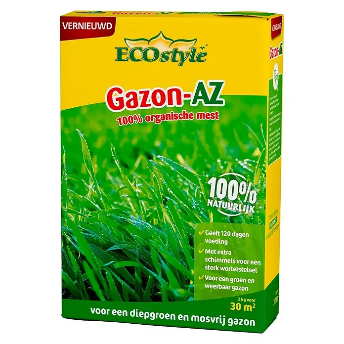 ECOstyle Gazonmest Gazon-AZ - 2 kg - Vooraanzicht