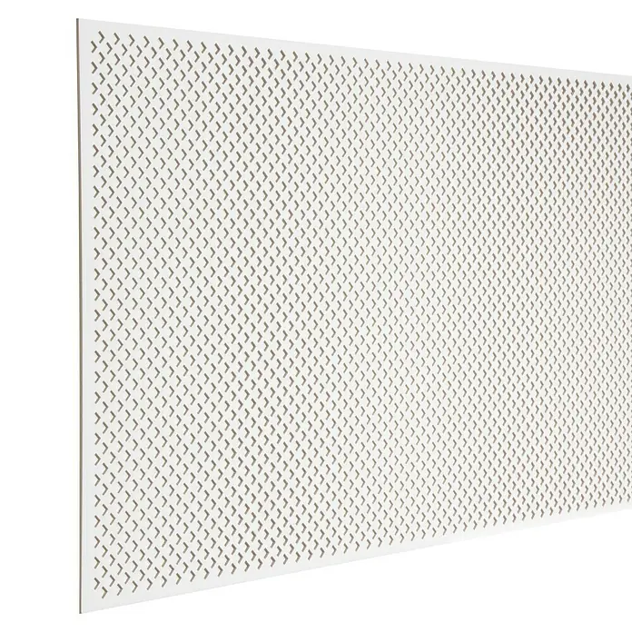 CanDo Radiatorbekleding Decorpaneel Ibiza - 183 x 61 cm, 3,2 mm, Wit - Close-up